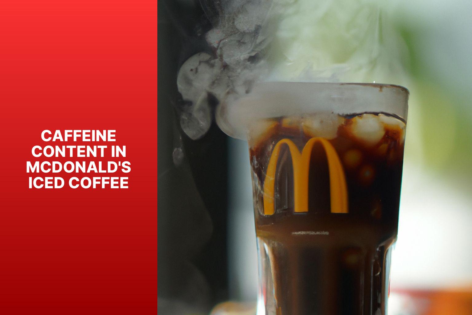 Caffeine Content in McDonald