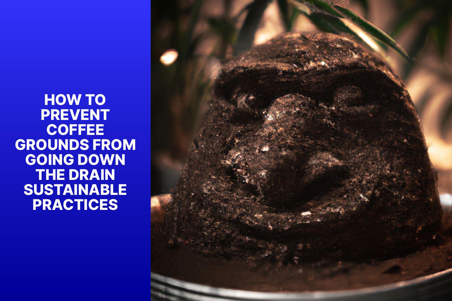 How to Prevent Coffee Grounds from Going Down the Drain: Sustainable Practices