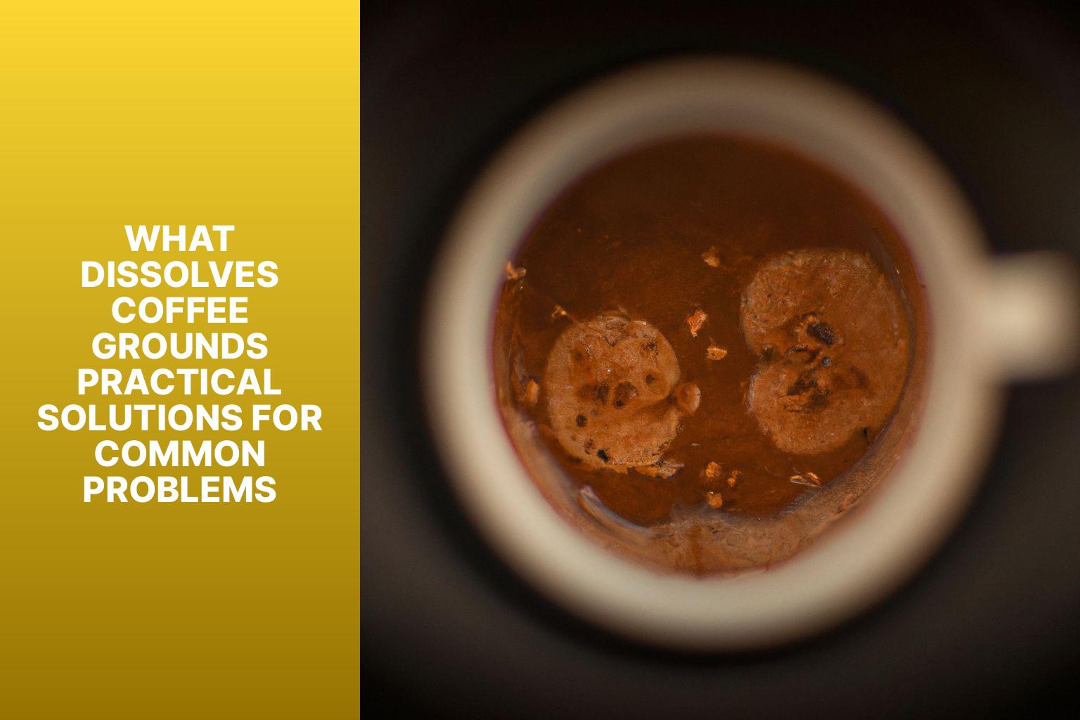 What Dissolves Coffee Grounds? Practical Solutions for Common Problems