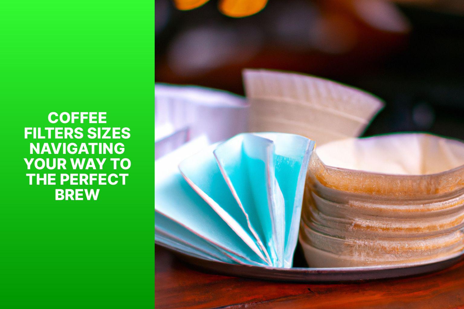 Coffee Filters Sizes: Navigating Your Way to the Perfect Brew