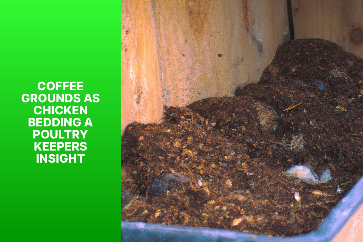 Coffee Grounds as Chicken Bedding: A Poultry Keeper’s Insight